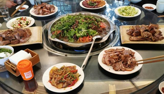 楊灣鄉(xiāng)周村的農(nóng)家土菜：“清燒牛肉”